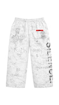 Stencil 3/4 length shorts